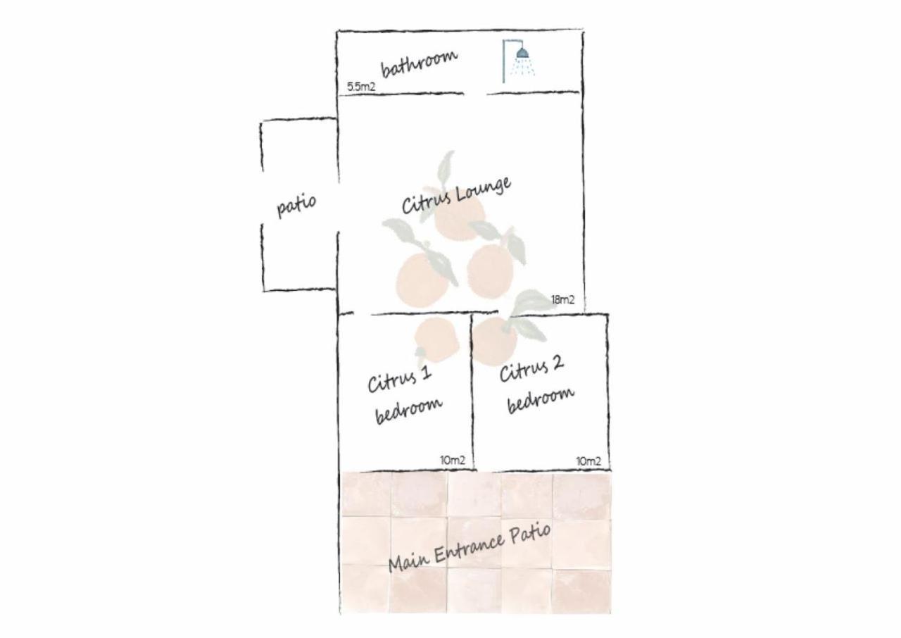 The Wild Olive Andalucia Citrus Suite 卡萨雷斯 外观 照片